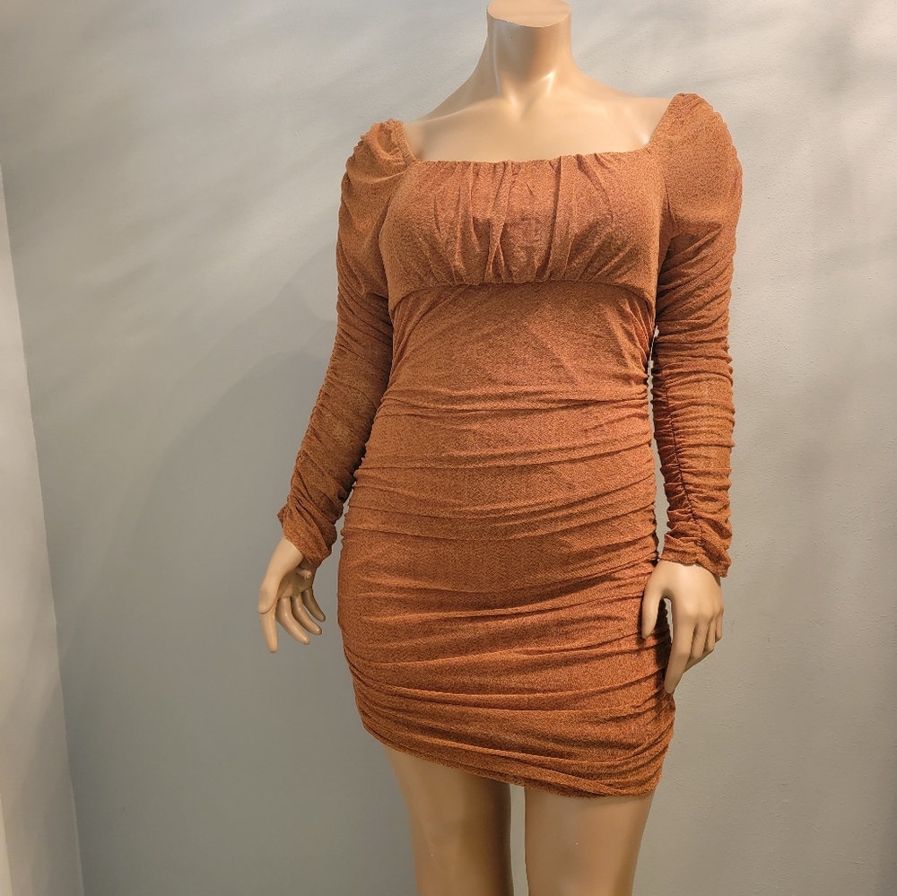 Bluebell Mesh Dress. 3X